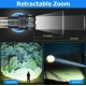 Lanterna LED YEMAO YM A5 TG de 30W cu Zoom Lampa laterala 11 Moduri iluminare