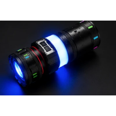 Lanterna de mana LED YEMAO YMG37Y de 30W cu Zoom reglabil si led Lateral
