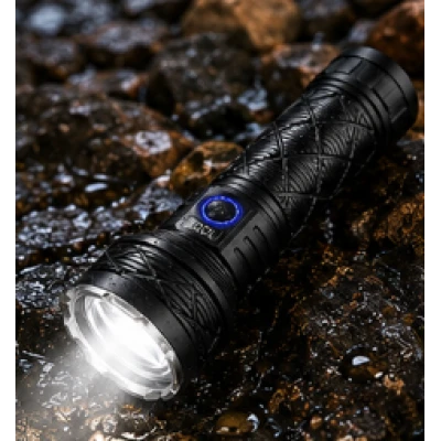 Lanterna de mana LED YEMAO YM 705A putere 30W cu zoom optic si power bank