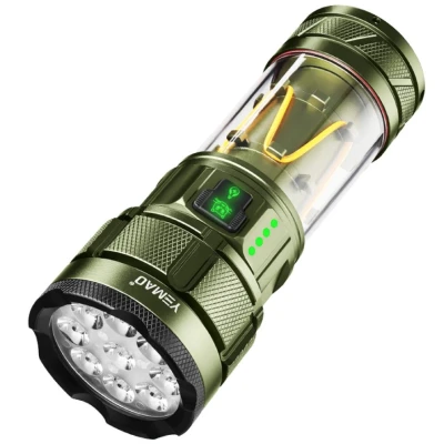 Lanterna LED Multifunctionala YEMAO YM A19 cu 9 LED XPG de 5000mAh