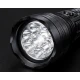 Lanterna de mana profesionala LED YEMAO YM 98K 2 0 de 5200 Lumeni USB Zoom metalica