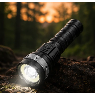 Lanterna de mana LED YEMAO YM A2C Puternica cu Zoom incarcare USB