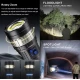 Lanterna de mana LED YEMAO YM G931 putere 30W TG + COB Zoom Power Bank