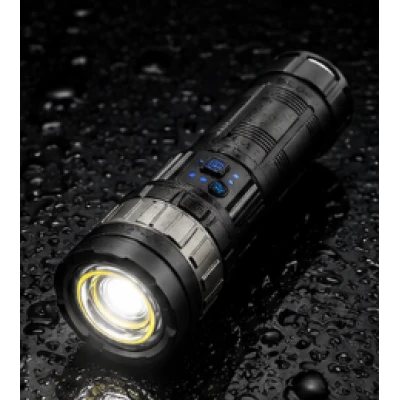 Lanterna de mana LED YEMAO YM G931 putere 30W TG + COB Zoom Power Bank