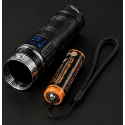 Lanterna de mana LED YEMAO YM G931 putere 30W TG + COB Zoom Power Bank