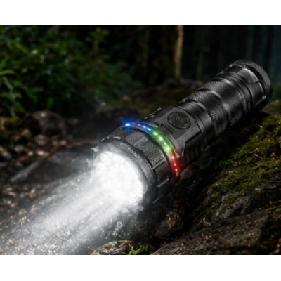 Lanterna de mana LED Profesionala YEMAO YM A12 de 7200 LM cu 12XTE + RGB