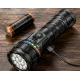 Lanterna de mana LED Profesionala YEMAO YM A12 de 7200 LM cu 12XTE + RGB