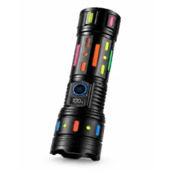 Lanterna de mana Tactica YEMAO YM G85 putere 60W Raza de Iluminare 2000m USB