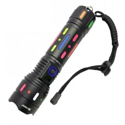 Lanterna de mana Tactica YEMAO YM G85 putere 60W Raza de Iluminare 2000m USB