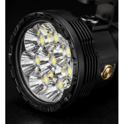 Lanterna de mana profesionala cu maner YEMAO YM A820 cu 8 led XHP metalica