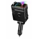 Incarcator Auto D25 putere 120W cu Iluminare LED RGB 7 Culori si Efect de Nebulizare