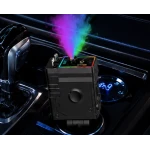 Incarcator Auto D25 putere 120W cu Iluminare LED RGB 7 Culori si Efect de Nebulizare