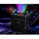 Incarcator Auto D25 putere 120W cu Iluminare LED RGB 7 Culori si Efect de Nebulizare