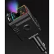 Incarcator Auto D25 putere 120W cu Iluminare LED RGB 7 Culori si Efect de Nebulizare