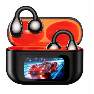 Casti Wireless Bluetooth XG42 TWS Afisaj Digital Prindere pe Ureche USB Type C
