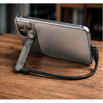 Cablu de incarcare USB C la USB C putere 240W cu Suport Integrat incarcare Rapida Transfer Date Suport Telefon