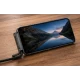 Cablu de incarcare USB C la USB C putere 240W cu Suport Integrat incarcare Rapida Transfer Date Suport Telefon