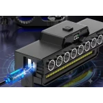 Far LED pentru Bicicleta multifunctional cu Claxon Suport Telefon Reincarcabil USB 30 LED