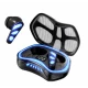 Casti Wireless X48 TWS Bluetooth Iluminare LED RGB Afisaj Digital Stereo Carcasa cu incarcare