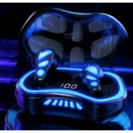 Casti Wireless X48 TWS Bluetooth Iluminare LED RGB Afisaj Digital Stereo Carcasa cu incarcare
