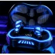 Casti Wireless X48 TWS Bluetooth Iluminare LED RGB Afisaj Digital Stereo Carcasa cu incarcare