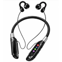 Casti Wireless Sport R25 cu Banda flexibila bluetooth afisaj digital microfon si Autonomie extinsa