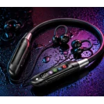 Casti Wireless Sport R25 cu Banda flexibila bluetooth afisaj digital microfon si Autonomie extinsa
