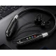 Casti Wireless Sport R25 cu Banda flexibila bluetooth afisaj digital microfon si Autonomie extinsa