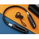 Casti Wireless Sport R25 cu Banda flexibila bluetooth afisaj digital microfon si Autonomie extinsa