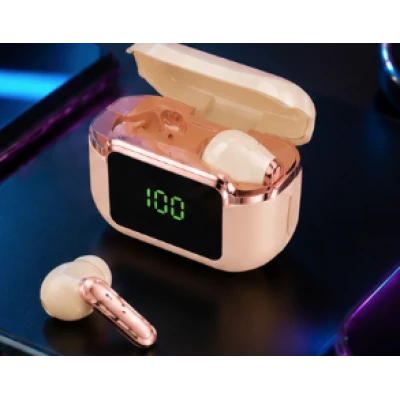 Casti Wireless Pro90 MAX TWS bluetooth afisaj digital LED carcasa de incarcare Design Modern