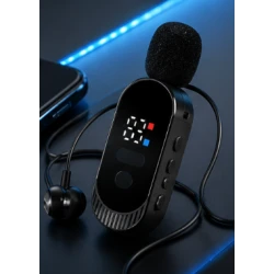 Casti Wireless L6 cu Microfon Bluetooth afisaj digital Quick Charge si Functie AI