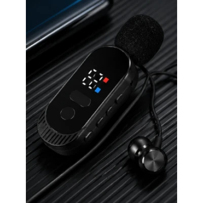Casti Wireless L6 cu Microfon Bluetooth afisaj digital Quick Charge si Functie AI