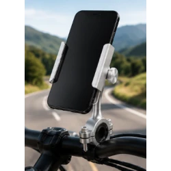 Suport telefon pentru motocicleta si bicicleta NO 3313 prindere reglabila pe ghidon fixare stabila