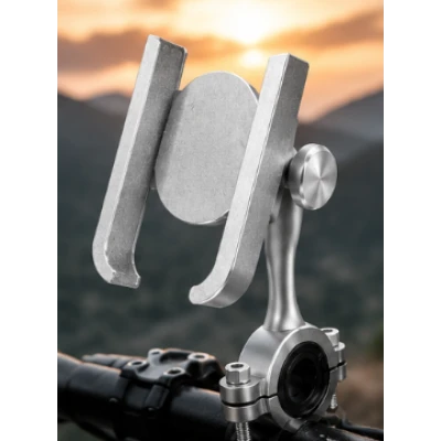 Suport telefon pentru motocicleta si bicicleta NO 3313 prindere reglabila pe ghidon fixare stabila