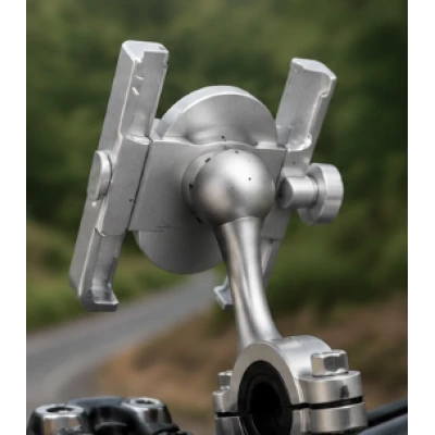 Suport telefon pentru motocicleta si bicicleta NO 3313 prindere reglabila pe ghidon fixare stabila