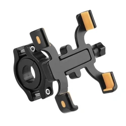 Suport telefon pentru bicicleta si motocicleta rotire 360 anti vibratii reglabil prindere pe ghidon