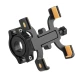 Suport telefon pentru bicicleta si motocicleta rotire 360 anti vibratii reglabil prindere pe ghidon