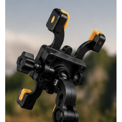 Suport telefon pentru bicicleta si motocicleta rotire 360 anti vibratii reglabil prindere pe ghidon