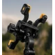 Suport telefon pentru bicicleta si motocicleta rotire 360 anti vibratii reglabil prindere pe ghidon