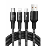 Cablu de incarcare rapida 120W USB  Type C / Lightning / Android Lungime 1–2 m