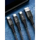 Cablu de incarcare rapida 120W USB  Type C / Lightning / Android Lungime 1–2 m
