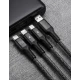 Cablu de incarcare rapida 120W USB  Type C / Lightning / Android Lungime 1–2 m