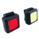 Set 2 Lumini LED pentru bicicleta FT 3028 far fata + stop spate reincarcabile USB