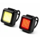 Set 2 Lumini LED pentru bicicleta FT 3028 far fata + stop spate reincarcabile USB