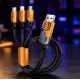 Cablu 3 in 1 USB pentru incarcare rapida si transfer date 240W Type C + Lightning + Micro USB