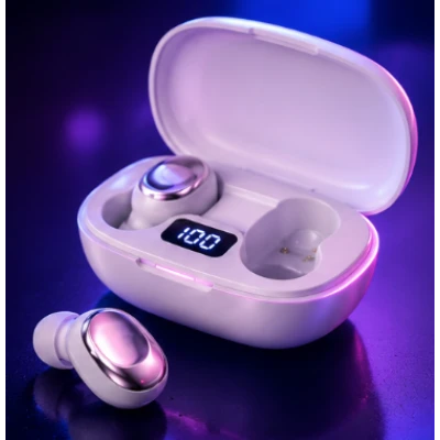 Casti Wireless TWS Y02 Bluetooth carcasa de incarcare microfon Integrat