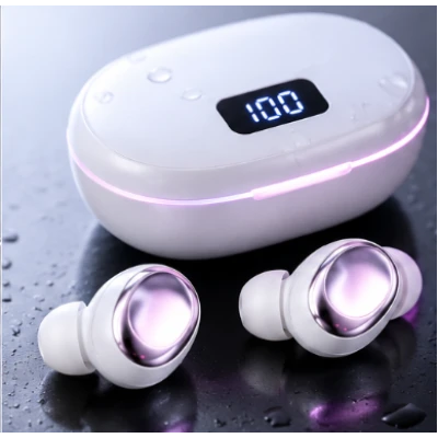 Casti Wireless TWS Y02 Bluetooth carcasa de incarcare microfon Integrat