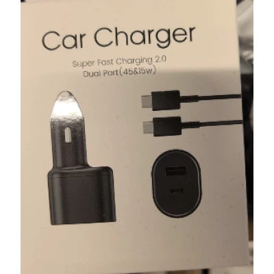 Incarcator auto rapid Dual Port USB + USB Type C 45W + 15W
