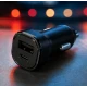 Incarcator auto rapid Dual Port USB + USB Type C 45W + 15W