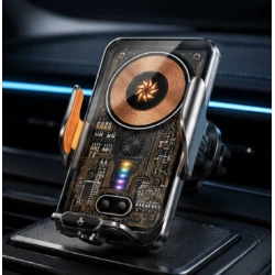 Suport Auto Magnetic M7 cu incarcare Wireless pentru telefon